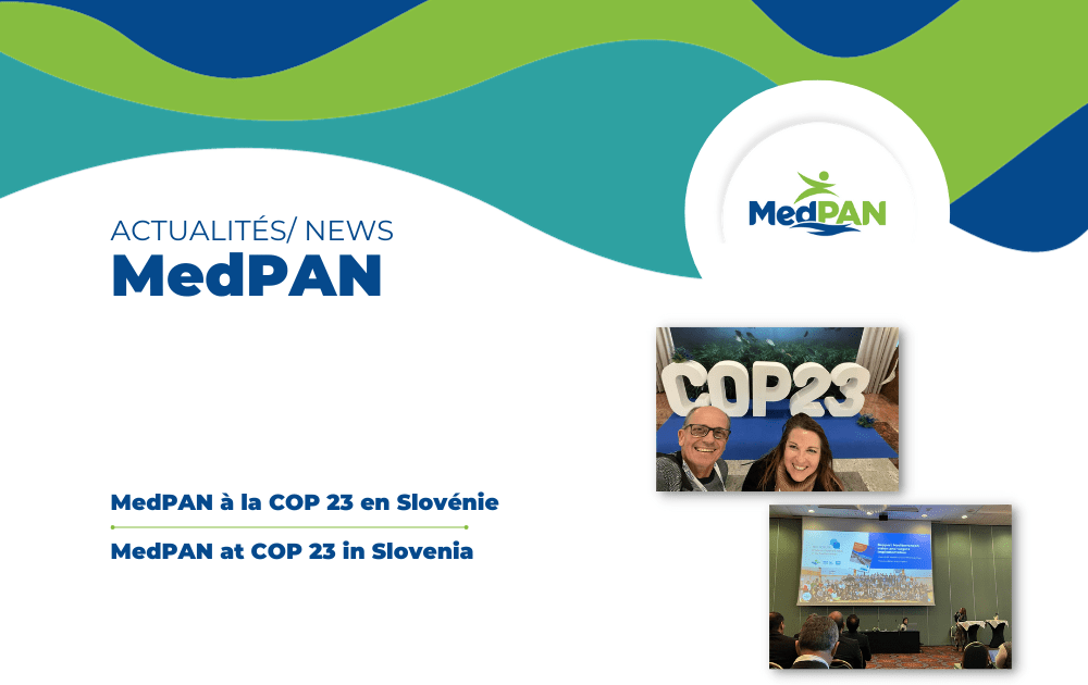 MedPAN at the COP 23 in Slovenia MedPAN Le réseau des gestionnaires